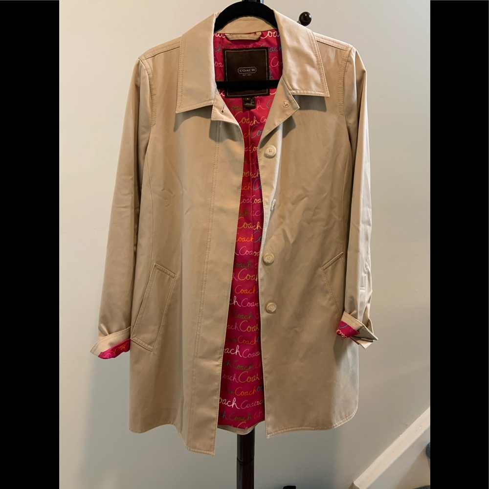 Coach trench coat